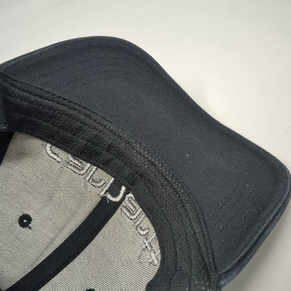 Carhartt Trucker Hat Black Gray One Size Mesh Back Snapback Embroidered Logo