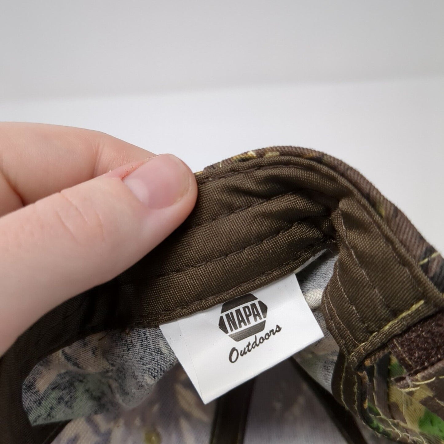 NAPA Outdoors Strapback Hat Multicolor One Size Adjustable Embroidered Cotton