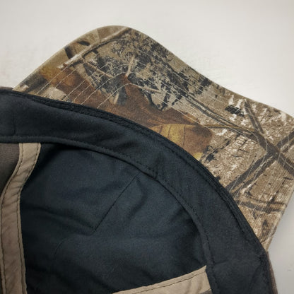Outdoor Cap Baseball Cap Brown One Size RMEF Elk Frayed Patch Camo Underbrim Hat