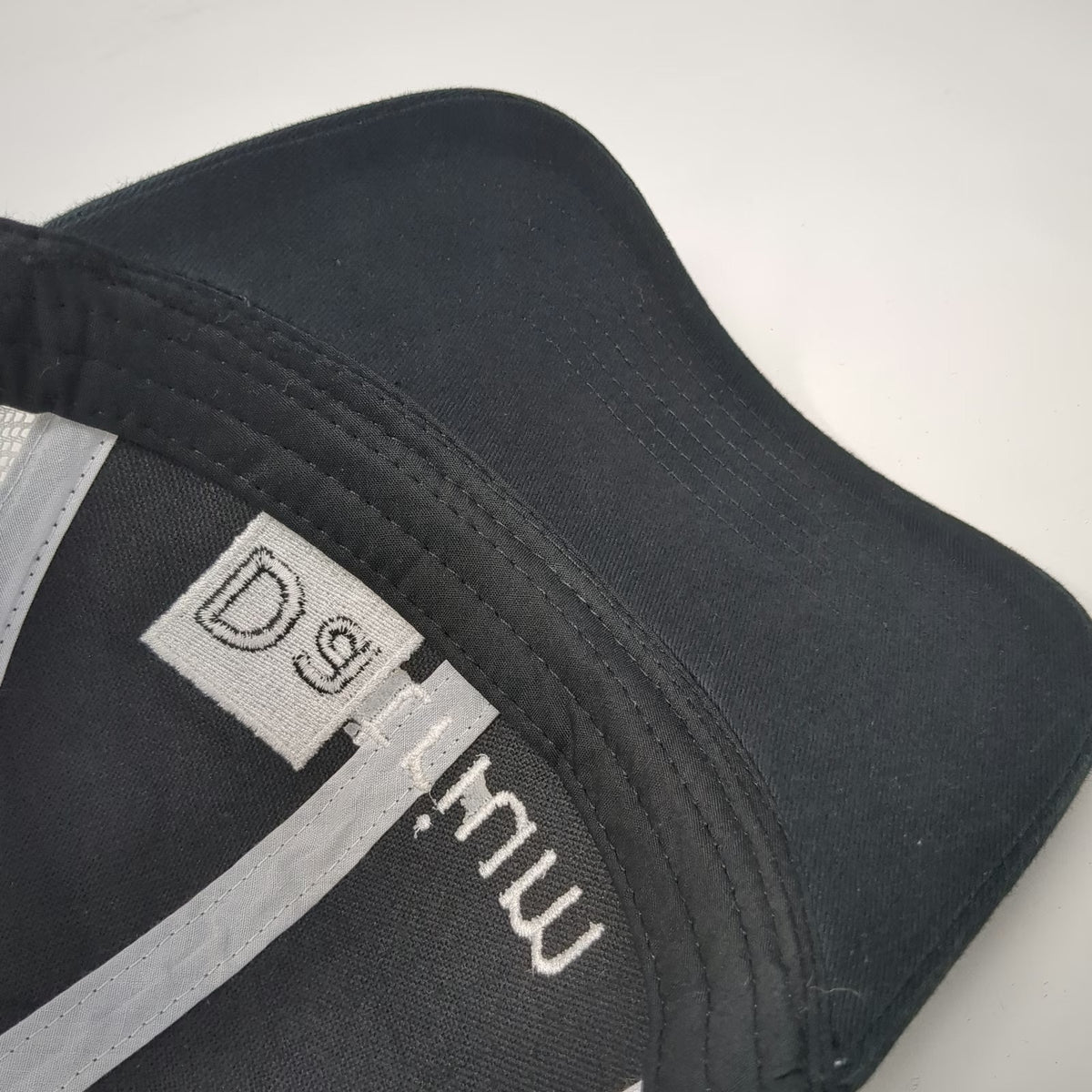 Trucker Hat Black One Size DaTrium Insane Mode Embroidery Mesh Back Snapback Hat