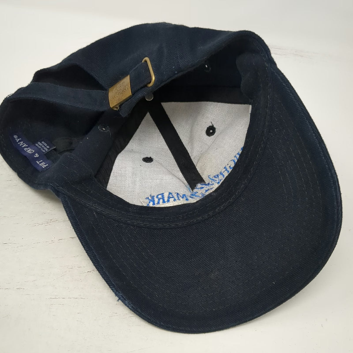 Port & Company Baseball Cap Blue One Size High Mark Excavation Mountain Hat