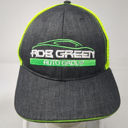 360 Apparel Trucker Hat Gray One Size Mesh Snapback Rob Green Auto Group Logo