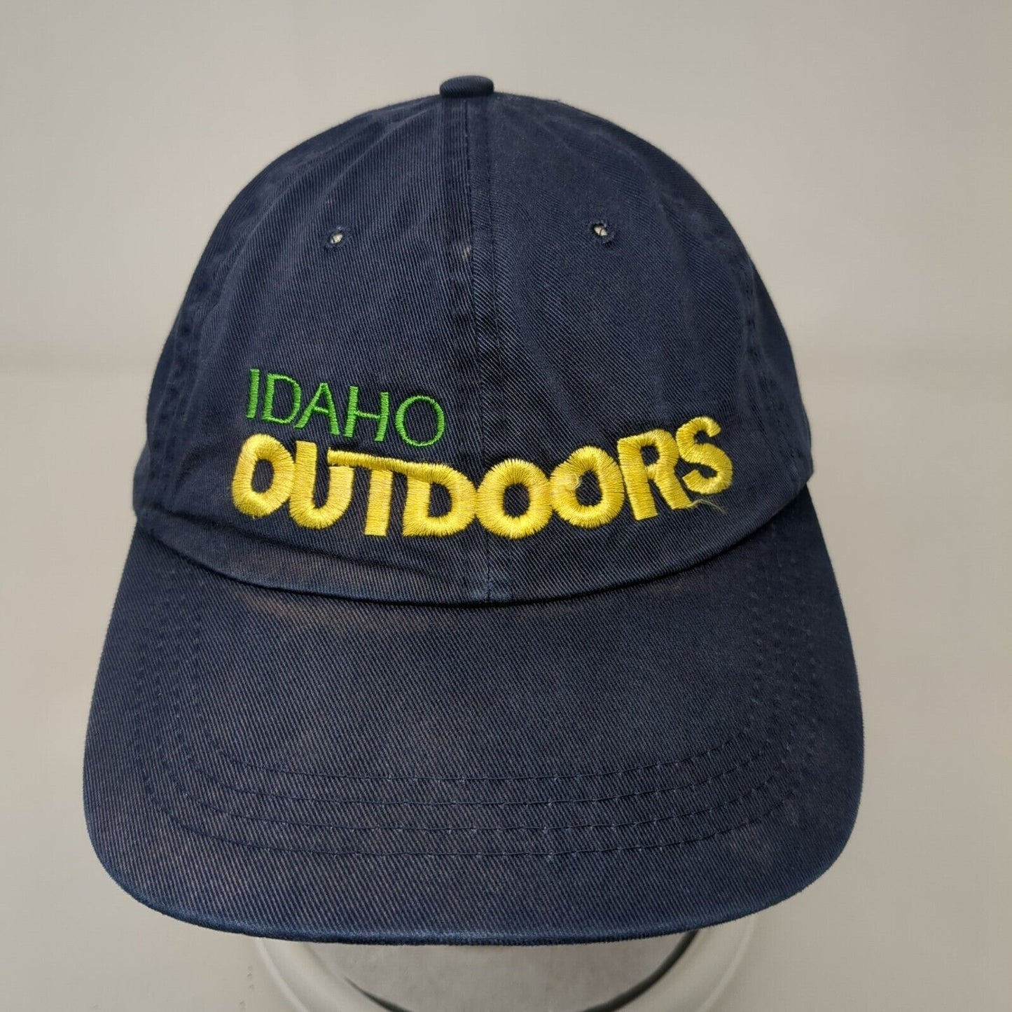 Idaho Outdoors Slideback Hat Blue OSFA Adjustable Embroidered Port Authority