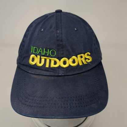 Idaho Outdoors Slideback Hat Blue OSFA Adjustable Embroidered Port Authority