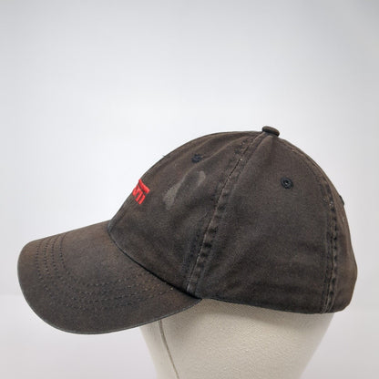 ESPN Slideback Baseball Cap Black One Size Adjustable Embroidered Legend