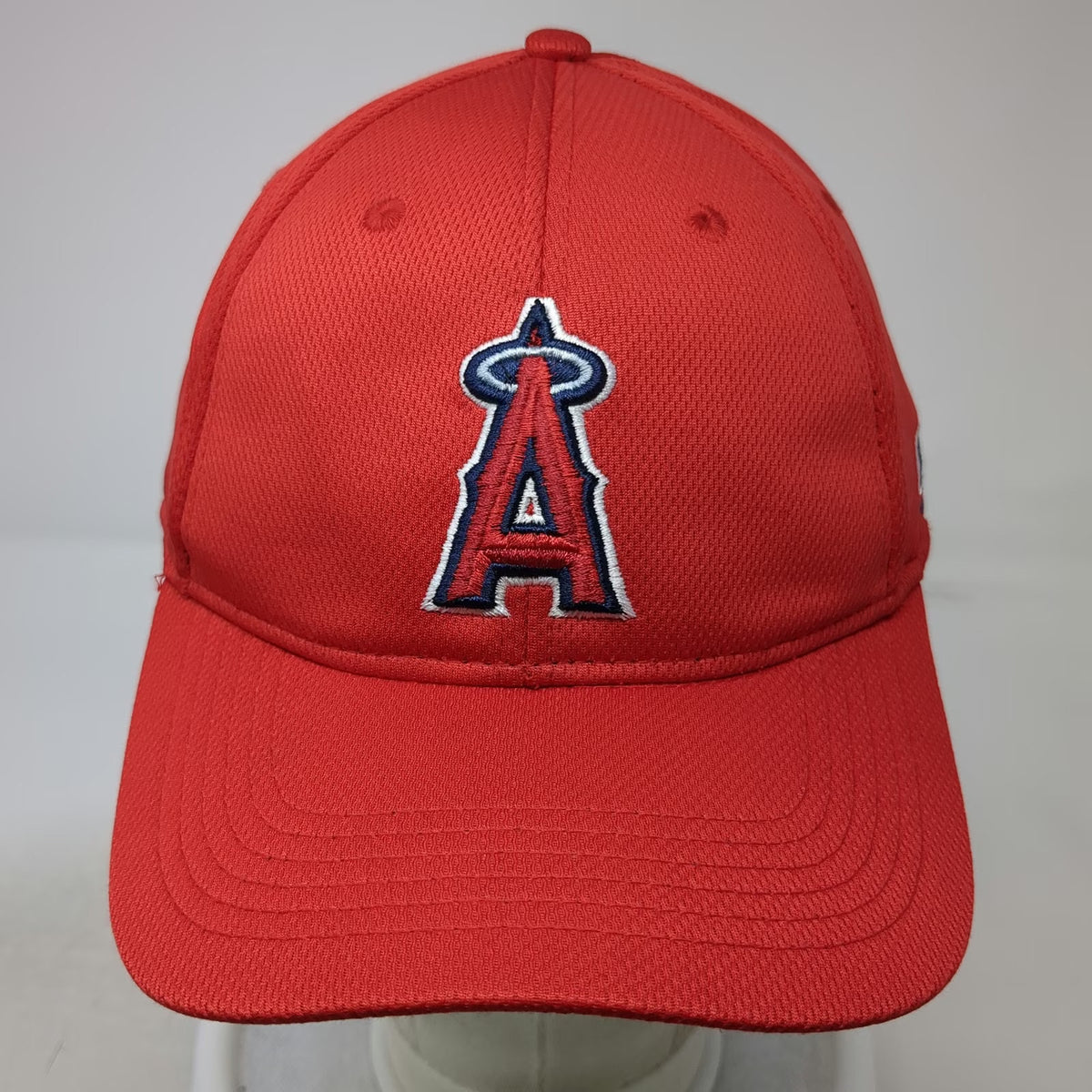 Los Angeles Angels MLB OC Sports Baseball Cap Red One Size Strapback Mesh Hat