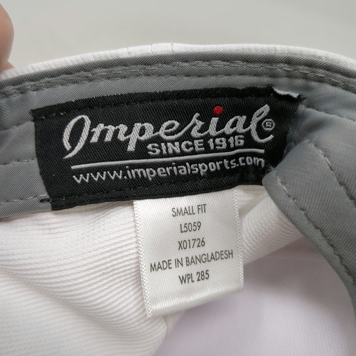 Imperial 5 Panel White S Sunset Golf Course Rope Snapback Performance Hat