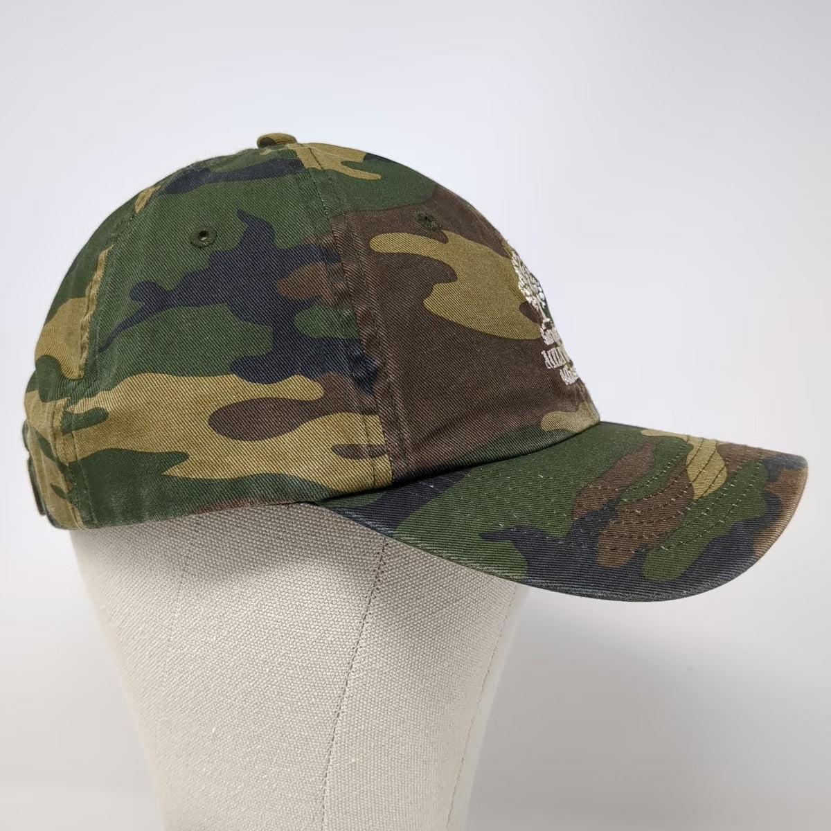 Port Authority Baseball Cap Green Camo One Size Simplot Military Alliance Hat