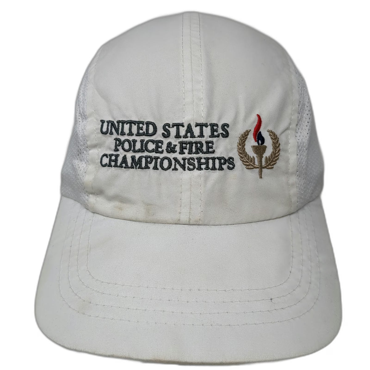 Headwear Professionals Baseball Cap White One Size Police Fire Championships Hat