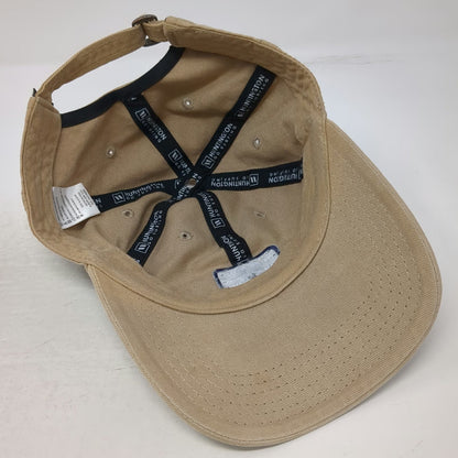 Huntington Go Surfing Baseball Cap Beige One Size Adjustable Cotton Patch Hat