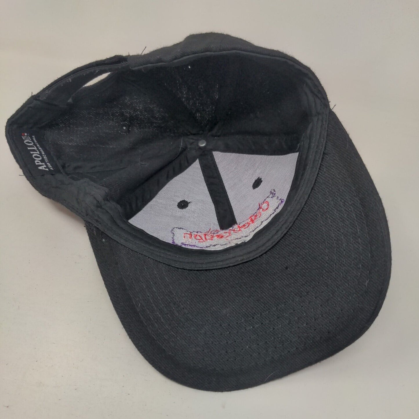 Celebration Restaurant Group Team Trainer Strapback Hat Black OS Embroidered