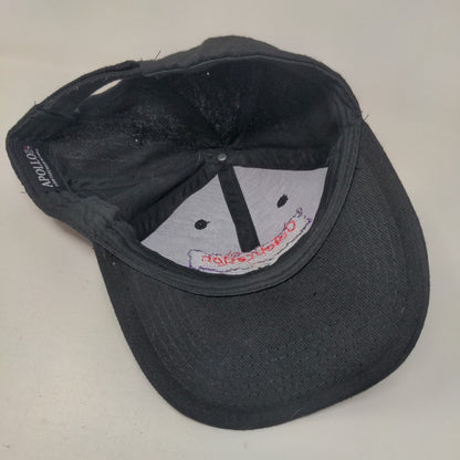 Celebration Restaurant Group Team Trainer Strapback Hat Black OS Embroidered