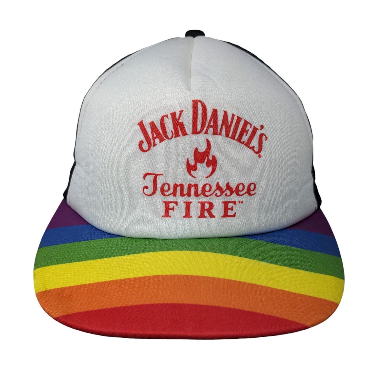 Jack Daniel's Tennessee Fire Snapback Trucker Hat Multi OSFA Mesh Back