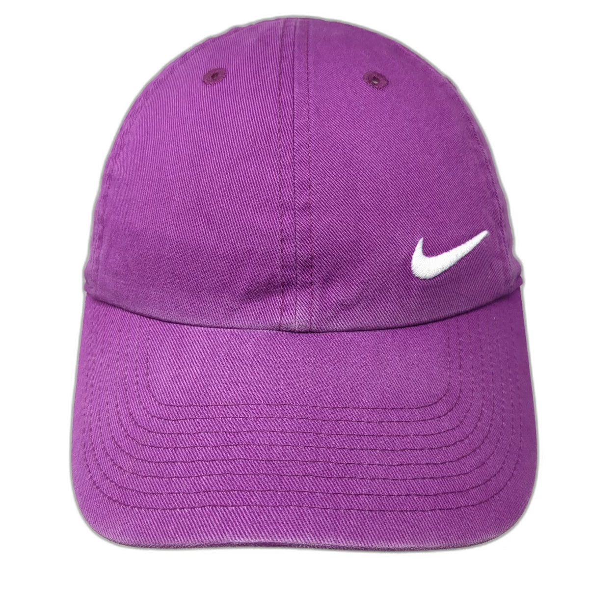 Nike Baseball Cap Purple One Size Slideback Heritage 86 Cotton Swoosh Logo Hat