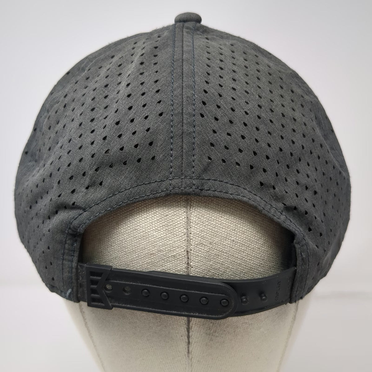Melin Trucker Hat Gray One Size A-Game Hydro Perforated Performance Snapback