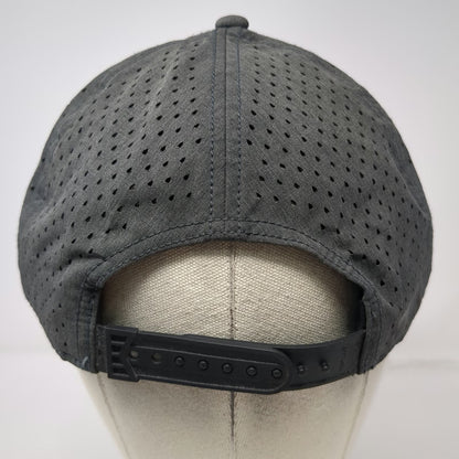 Melin Trucker Hat Gray One Size A-Game Hydro Perforated Performance Snapback