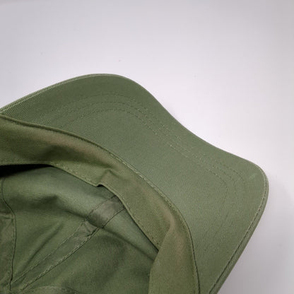 Unbranded Strapback Hat Green One Size Adjustable Blank Solid 6 Panel