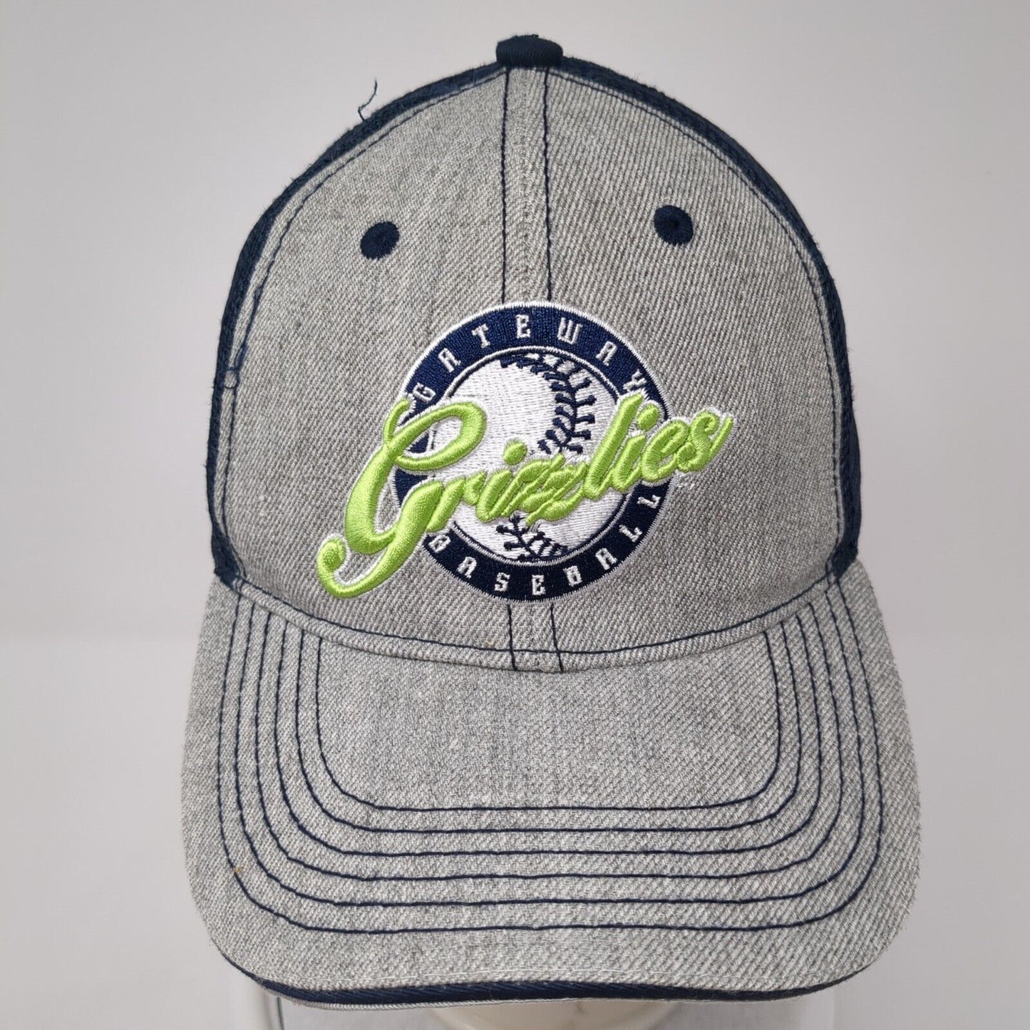 Gateway Grizzlies Baseball Snapback Trucker Hat Multi One Size Mesh Back