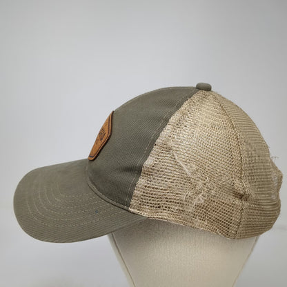 Royal Resortwear Baseball Cap Gray Beige One Size Anna Maria Island Patch Mesh