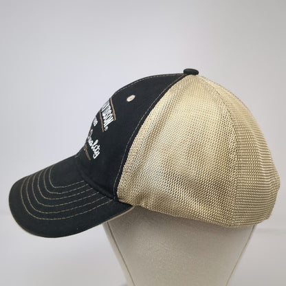 Harley-Davidson Trucker Hat Black One Size Mesh Snapback Bar & Shield Logo