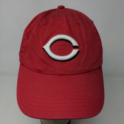 New Era Men's Slideback Hat Red Size OSFA Embroidered Chicago Cubs Logo