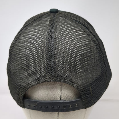 Nissin Cap Trucker Hat Black One Size Rammell Valley Pack Moose Idaho Rope