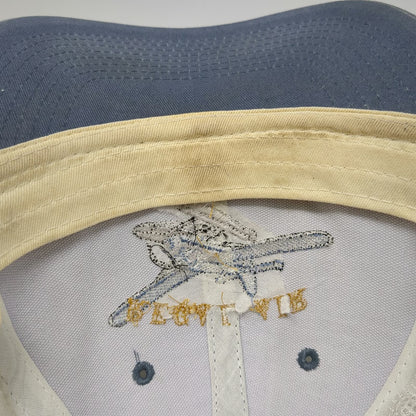 Ouray Regal Air Alaska Seaplane Trucker Hat Blue One Size Snapback Mesh Design