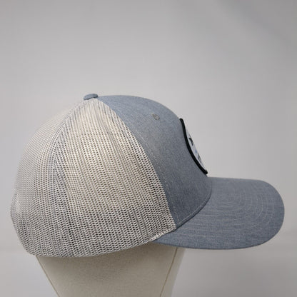 The Reel Charters Est 2024 Trucker Hat Gray One Size Adjustable Mesh Richardson