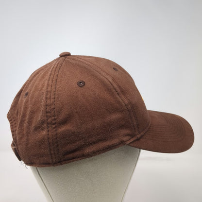 RC2 Case Logo Brown Baseball Cap One Size Strapback Hat Cotton Embroidered