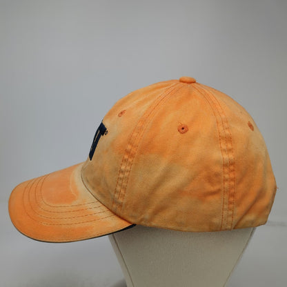 Caterpillar Baseball Cap Orange One Size Slideback Embroidered CAT Logo Hat