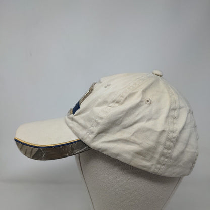 NWTF Sponsor Slideback Hat Tan OSFM Embroidered Adjustable 6 Panel