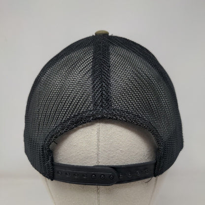 Manning Building Supplies Snapback Trucker Hat Brown OS Mesh Back Cap America