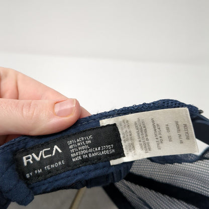 VA RVCA Snapback Trucker Hat Multicolor One Size Mesh Back Adjustable