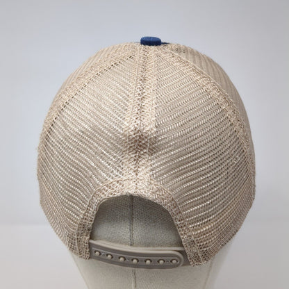 Savannah Georgia Est 1733 Snapback Trucker Hat Blue One Size Mesh Back