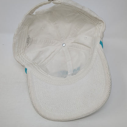 Malibu Slideback Baseball Cap Beige One Size Adjustable Rope Corduroy