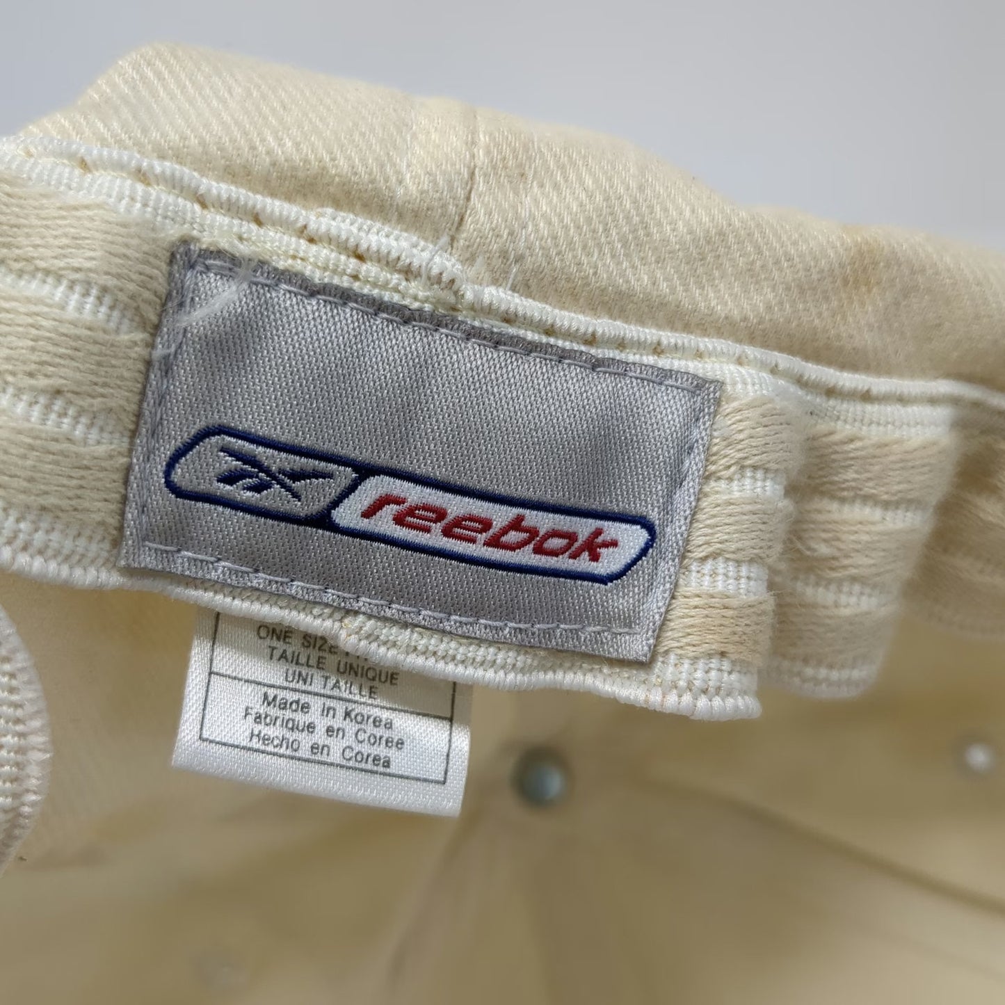 Reebok Baseball Cap Beige One Size Boston College Eagles Stretch Fit Mascot Hat