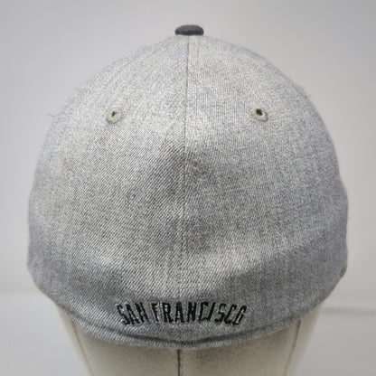 San Francisco Giants MLB New Era Baseball Cap Gray Black L 39THIRTY Stretch Fit