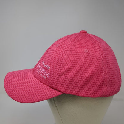 Gogie Girl SpurWing The Club Pink Baseball Cap Hat One Size Strapback Textured