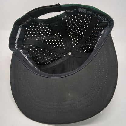 Robin Ruth 5 Panel Green One Size Alaska Moose Last Frontier Strapback Hat