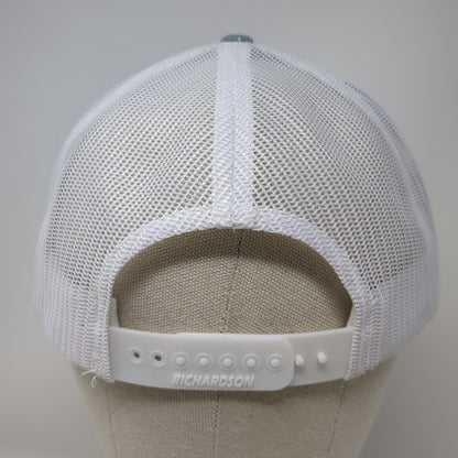 Richardson 112 Trucker Hat Gray OSFM Intermountain Wood Products Snapback Mesh