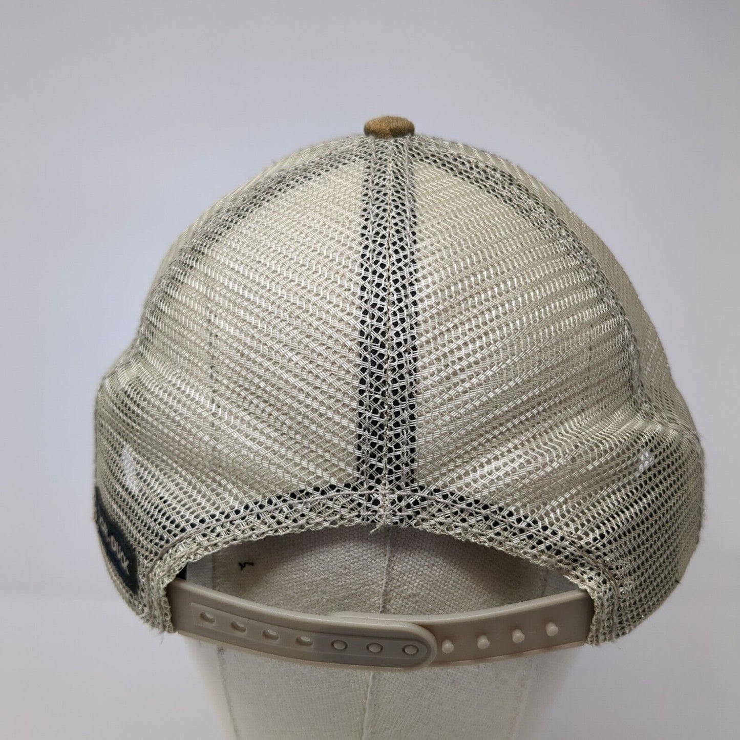 Explore ID Snapback Trucker Hat Camouflage One Size Mesh Back Dri Duck