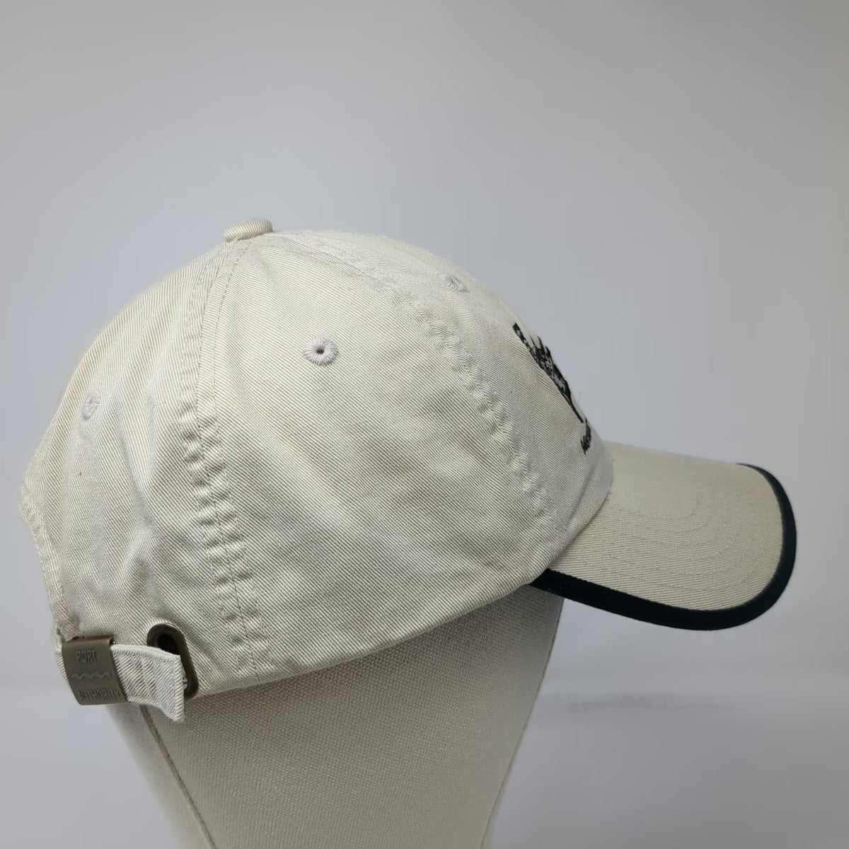 Port Authority Peerless Insurance Baseball Cap Beige Blue One Size Slideback Hat
