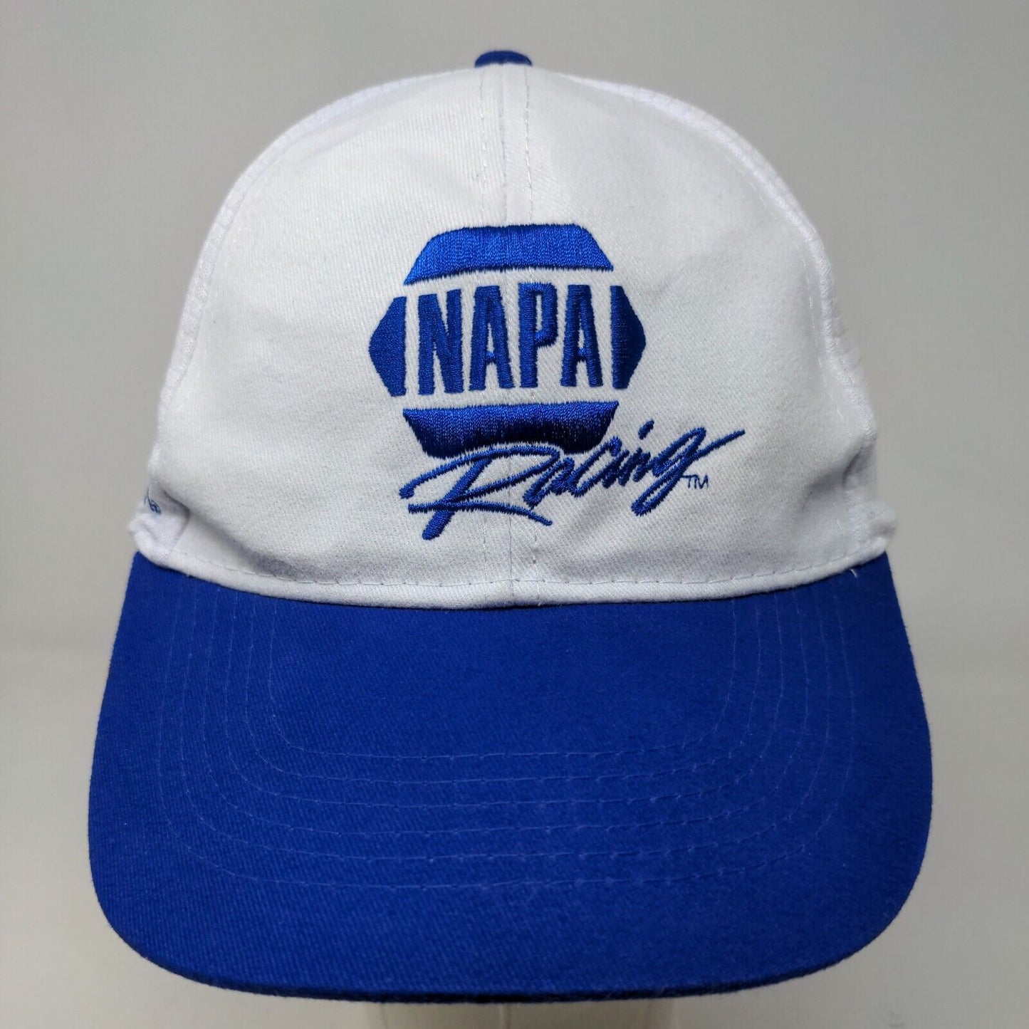 NAPA Racing Men's Strapback Hat White Blue Adjustable Embroidered Chase Elliot