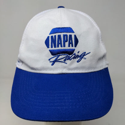 NAPA Racing Men's Strapback Hat White Blue Adjustable Embroidered Chase Elliot