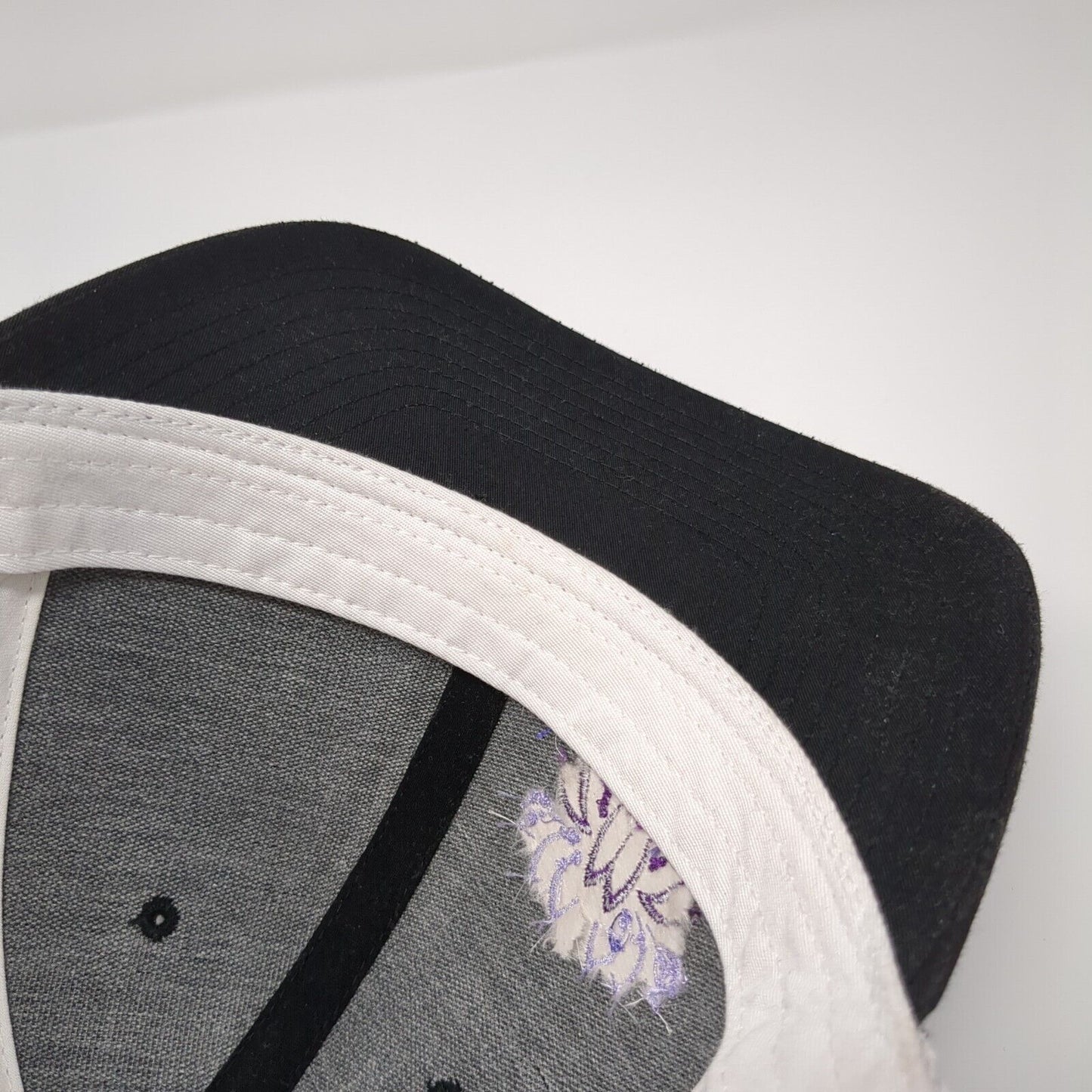 Foundation Logo Snapback Trucker Hat Black OSFA Mesh Back Richardson