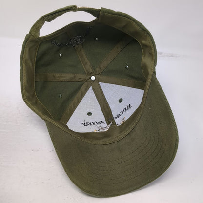 Muchos Patos Mazatlan Duck Hunting Green Baseball Cap Hat One Size Strapback