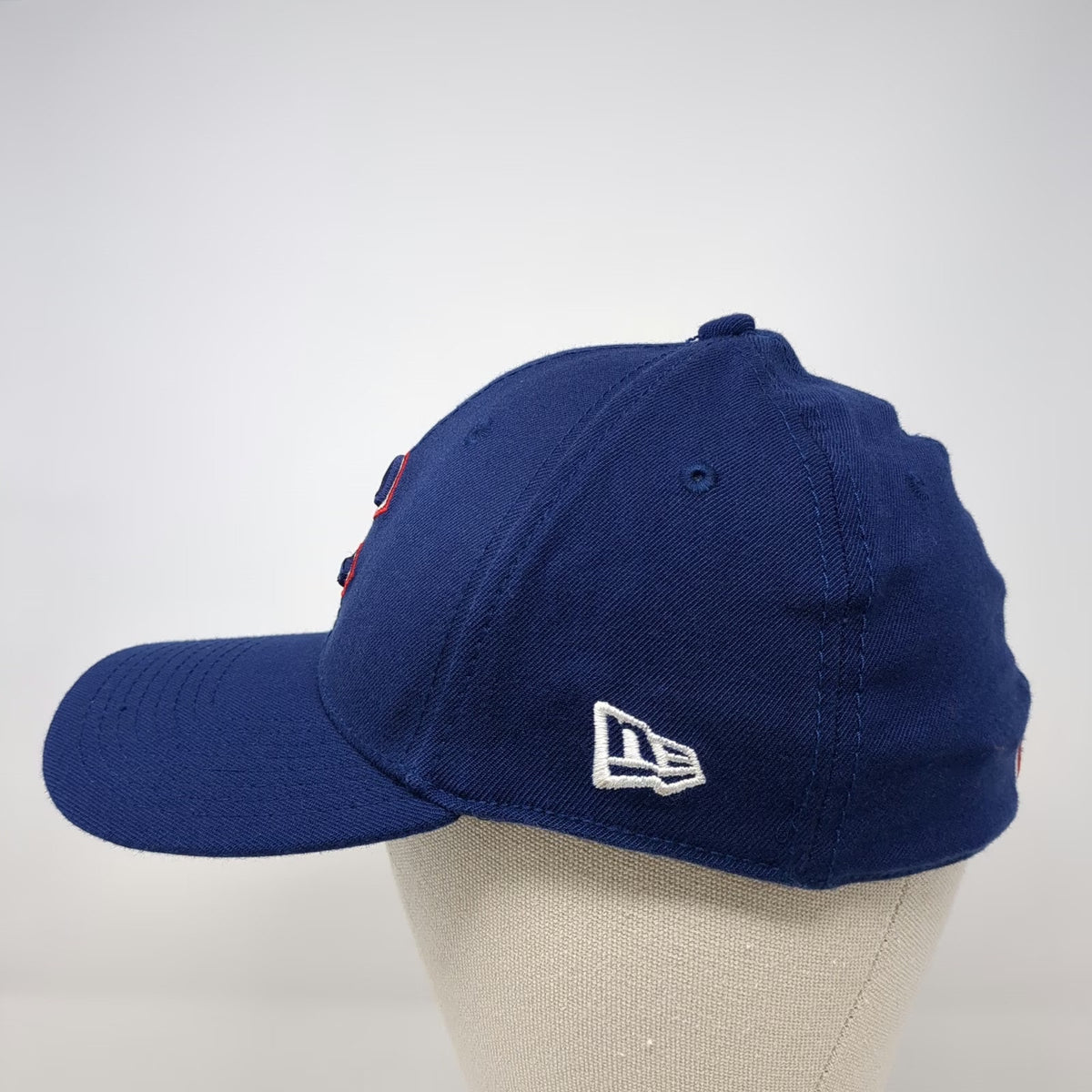 Chicago Cubs MLB New Era Baseball Cap Hat Blue M 39THIRTY Stretch Fit Curved