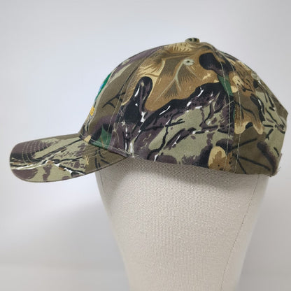 Authentic T-Shirt Co Baseball Cap Green Camo One Size Deep Sea Charters Hat