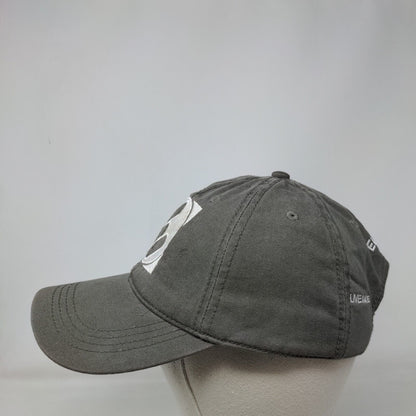 Eldeco Live Safe Work Safe Slideback Hat Gray One Size Embroidered Cap America