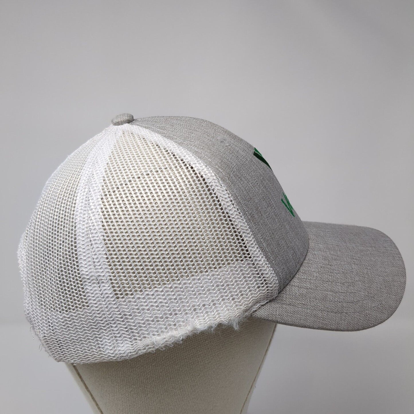 Veritiv Logo Snapback Mesh Back Trucker Hat Gray One Size Cap America